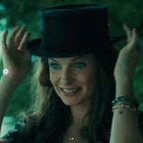 Black  leather  movie Tribute Hat