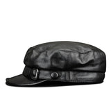 “RCD” Retro head layer cowhide British duck tongue cap