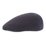 "Detroit" Casual Cotton Flat Cap