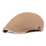 "Hanfry" Duckbill Cotton Flat Cap