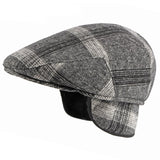 "Griffiths" Earmuffs Flat Cap