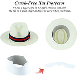 Panama Straw Hats for Men & Women (two Bands)[Fast shipping and box packing]