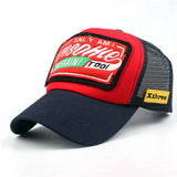 New patch Awesohle letters embroidered baseball net cap