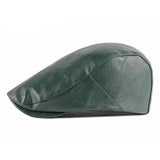 "Lewis" Classic Leather Flat Cap