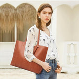 Fashion wave snake pattern handbag