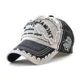 Tiger head embroidery casual baseball cap