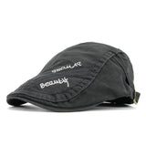"M" Sun visor Duckbill Flat Cap