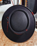 Wide Brim Porkpie Hat
