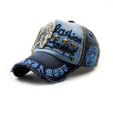 Fashion do old letters patch willow nail casual baseball cap