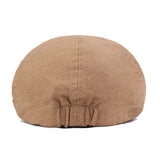 "Hanfry" Duckbill Cotton Flat Cap