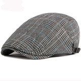 "Swender" Cotton Flat Cap