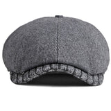 "Denzel" Earmuffs Newsboy Cap
