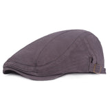 "NY-Swift" Cotton Flat Cap