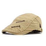 "M" Sun visor Duckbill Flat Cap