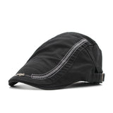 "M" Sun visor Duckbill Flat Cap