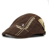 "M" Sun visor Duckbill Flat Cap