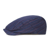 "NY-Havana" Striped Cotton Cap