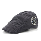 "M" Sun visor Duckbill Flat Cap