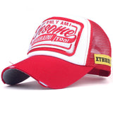 New patch Awesohle letters embroidered baseball net cap
