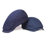 "NY-Havana" Striped Cotton Cap