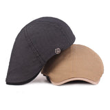 "Hanfry" Duckbill Cotton Flat Cap