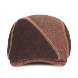 "Dalkey" Earmuffs Wool Flat Cap