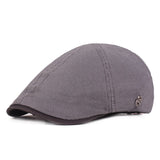 "Hanfry" Duckbill Cotton Flat Cap