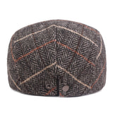 "Gallagher" Wool Flat Cap