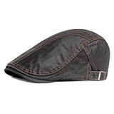 Color block retro Flat Cap
