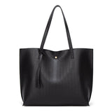 Fashion wave snake pattern handbag