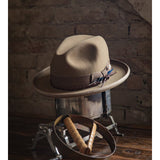 Lighter warm brown fedora
