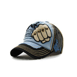 Fist tide fashion letters willow nail casual baseball cap
