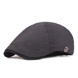 "Hanfry" Duckbill Cotton Flat Cap