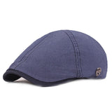 "Hanfry" Duckbill Cotton Flat Cap