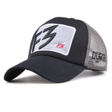 2022 new F3 mesh summer embroidered baseball cap