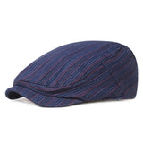 "NY-Havana" Striped Cotton Cap
