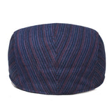 "NY-Havana" Striped Cotton Cap