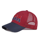Summer embroidered letters sun protection outdoor sports baseball cap