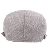 "Birmingham" Linen Flat Cap