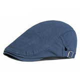 "Wilson" Cotton Flat Cap
