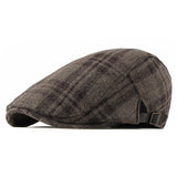 "Oczor" Wool Flat Cap