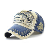 Tiger head embroidery casual baseball cap