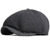 "Denzel" Earmuffs Newsboy Cap