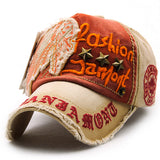 Fashion do old letters patch willow nail casual baseball cap
