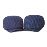 "NY-Havana" Striped Cotton Cap