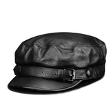 “RCD” Retro head layer cowhide British duck tongue cap