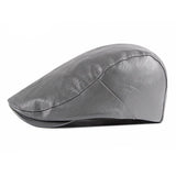 "Lewis" Classic Leather Flat Cap