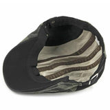 "Miller" Camouflage Cotton Flat Cap